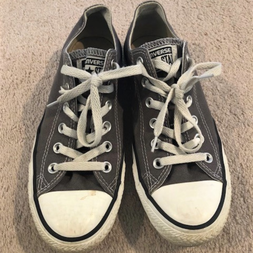Converse All-Star Grey Canvas Women's 9/Men's 7